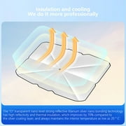 PRETXORVE Car Windshield Sun Shade Car Thermal Insulation, Sunshade Umbrella, Front Sunscreen, Summer Products, Car Sunshade, Retractable Sunshade