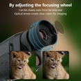 thumbnail image 6 of BekinTek Night Vision Monocular Rechargeable Telescope Infrared NVG Goggles Full Dark Observe 7x IR 8x Digital Zoom 2.5K Video 40M Photo 2 Inches HD Screen with 32G TF Card, 6 of 10