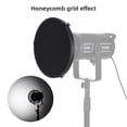 thumbnail image 4 of Photography Honeycomb Lamp Shade Grid 60 Degree with 4pcs Color Filters for 7.1in-9.8in Reflector Diffuser Studio Light Strobe Accessory, 4 of 6