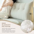 thumbnail image 3 of ANMINY Triangle Headboard Pillow Full Filling Backrest Wedge Pillow w/ Side Pocket Removable Cover Corduroy Texture, 3 of 8