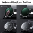 thumbnail image 3 of K&F CONCEPT 82mm Variable ND2-ND32&CPL 2 in 1 Lens filter ND Filter&Circular Polarizing, 3 of 13