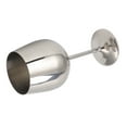 thumbnail image 4 of Metal Wine Goblet, Unbreakable Stable Base Metal Wine Cup  For Banquet Silver Color 500ml,Gold Color 260ml, 4 of 8