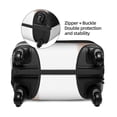 thumbnail image 2 of Hirioo Black And White Boston Terrier for Elasticity Suitcase Cover (No luggage Included) Durable Luggage Protector Fits 18-32 Inch Luggage-X-Large, 2 of 7