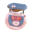 thumbnail image 2 of Perro Cat Cowboy Conjunto de disfraces de lindas decoraciones de regalos divertidos vestidos de cumpleaños Estilo C, 2 of 8