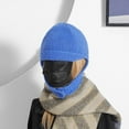 thumbnail image 5 of CoCopeaunts Winter Knitted Mohair Ear Hats For Women&Men Warm Beanies Caps Outdoor Ski Balaclava Bib Earflap Bomber Cap Ladies Skullies Hat, 5 of 6