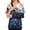#001#-Blue, variant on Shoulder Surgery Recovery Shirts Women Post Surgery Shirt Left and Right Side Snap Access Recovery T Shirt for Women 2026 Brown XL