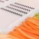 thumbnail image 4 of Vegetable Chopper Vegetable Graters Carrot Knife Korean Carrot Grater Vegetable Slicer Kitchen Food Slicer, 4 of 5