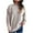 Gray, variant on Fall Sweaters For Women Sevevn Women's Long Sleeve Round Neck Sequin Solid Color Casual Knitted Sweater