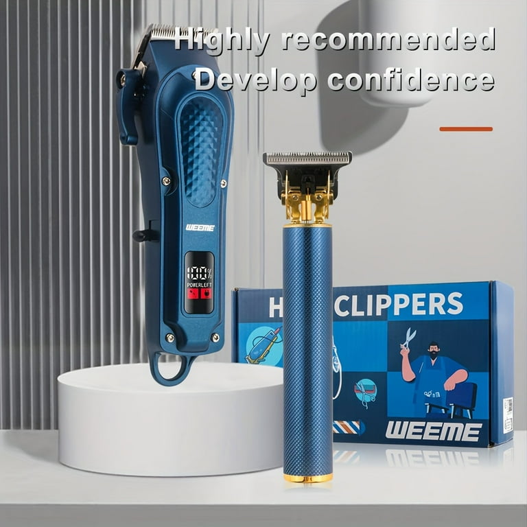 WEEME] Professional 36V Cordless Hair Clippers for Men - USB