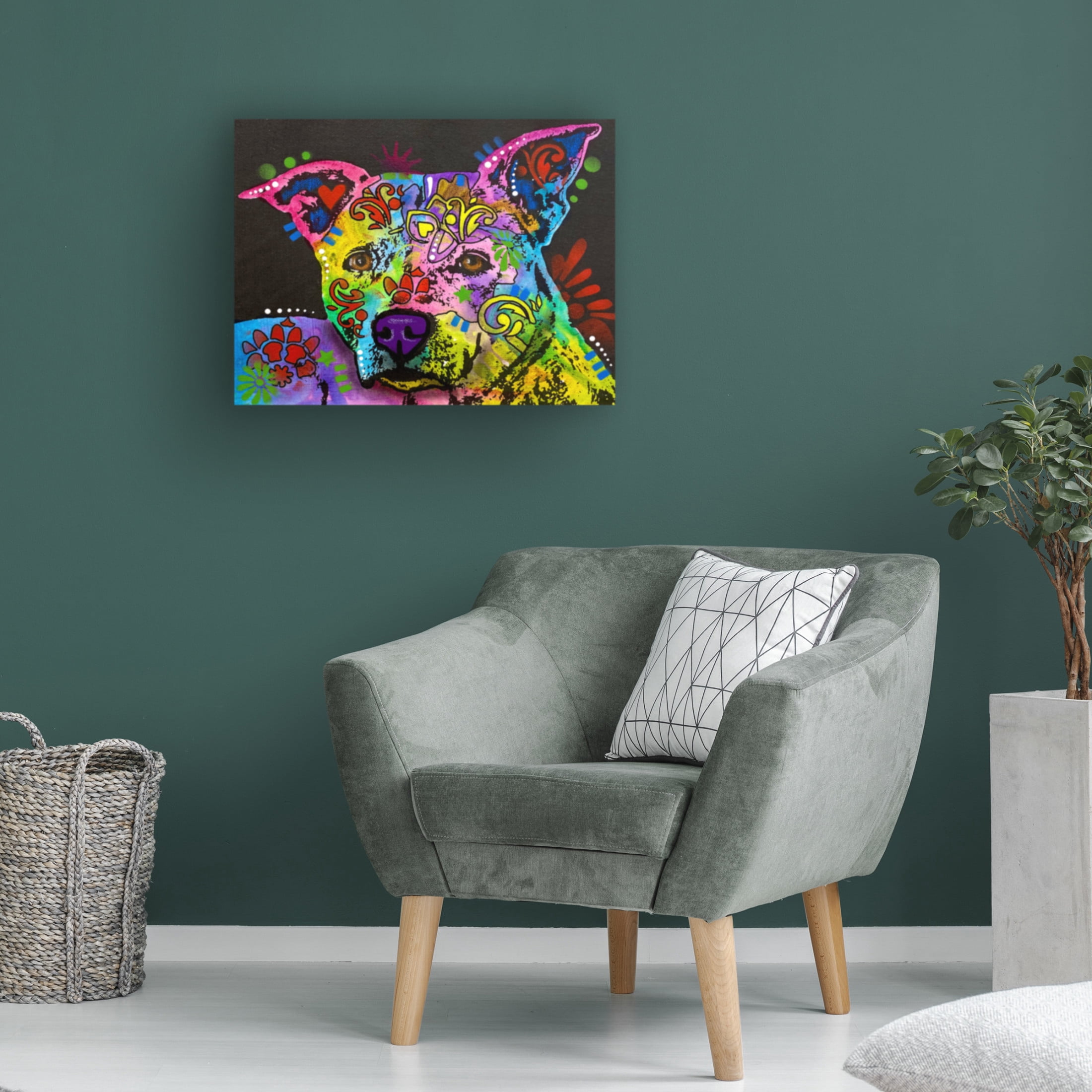 Canvas Wall Art - Dean Russo 'We Good We Good' Wall Art for Living Room, Bedroom, or Office Décor by Trademark Fine Art - 47 x 35 Inches