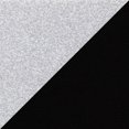 thumbnail image 2 of LumiSource Silver Metal, Black PU Constellation Bench, 2 of 6