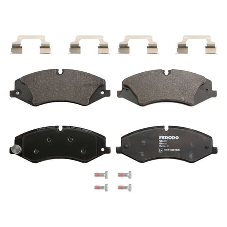 Ferodo Premier Eco-Friction Brake Pad Set  w/ Shims