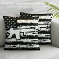 thumbnail image 3 of Orinice Americo Makk Graphic Decorative Cushion Throw Pillow Cover for Home Couch Living Room Bed Sofa 12x12in, 3 of 5