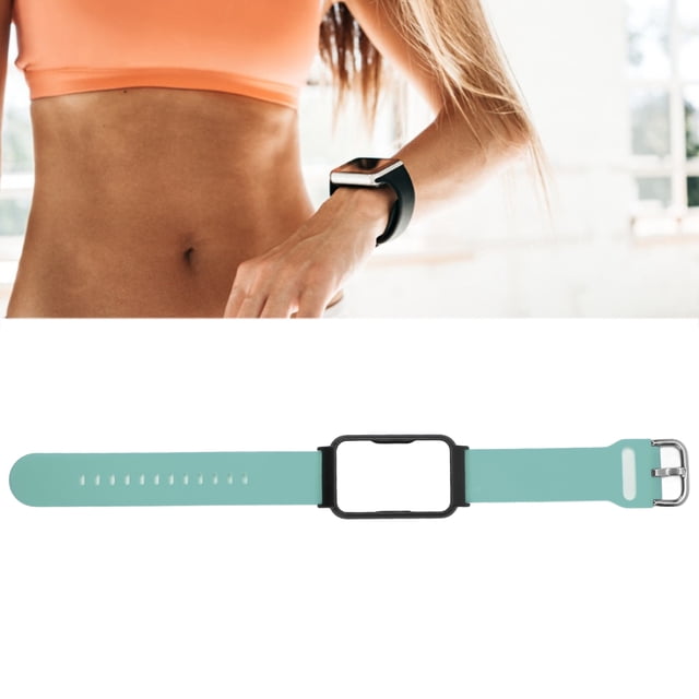 20mm Watch Band With Case, Waterproof Soft Silicone, Adjustable Size, Lightweight