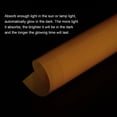 thumbnail image 5 of Uxcell 3D Puff Heat Transfer Vinyl 2 Sheets 12"x10" Glow in The Dark Puffy HTV Vinyl Heat Press Film Iron, Orange, 5 of 6
