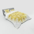thumbnail image 2 of Ambesonne Mandala Bedding Set 4 Pcs, Geometric Vivid, Queen, Yellow and White, 2 of 2