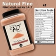 thumbnail image 5 of Pink Himalayan Salt, 5 lb fine grain, food-grade and kosher. Gluten-free and organic, perfect for cooking, seasoning, and enhancing flavor., 5 of 7
