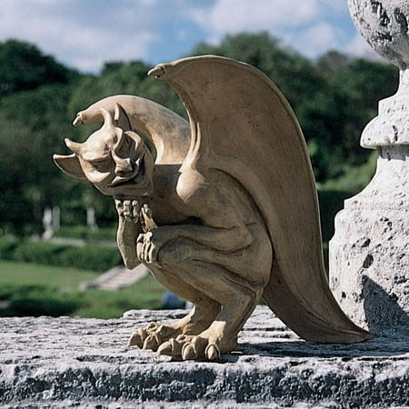 Design Toscano Legend of the Cambridge Hopping Gargoyle Sculpture - Large
