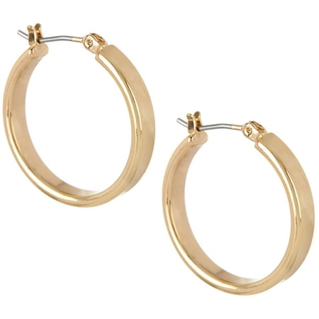 Wedding Band Earrings - Bay Studio Gold Tone Wedding Band Hoop Earrings Gold tone