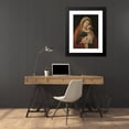 thumbnail image 4 of Workshop of Bernard van Orley 19x24 Black Modern Framed Museum Art Print Titled - The Virgin and Child (C. 1520 - C. 1530), 4 of 5