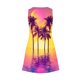 thumbnail image 4 of Vestido de Verano para las Mujeres Impresión Sexy sin Mangas Vestido de Hombro, Verano Casual Y Primavera, 4 of 5