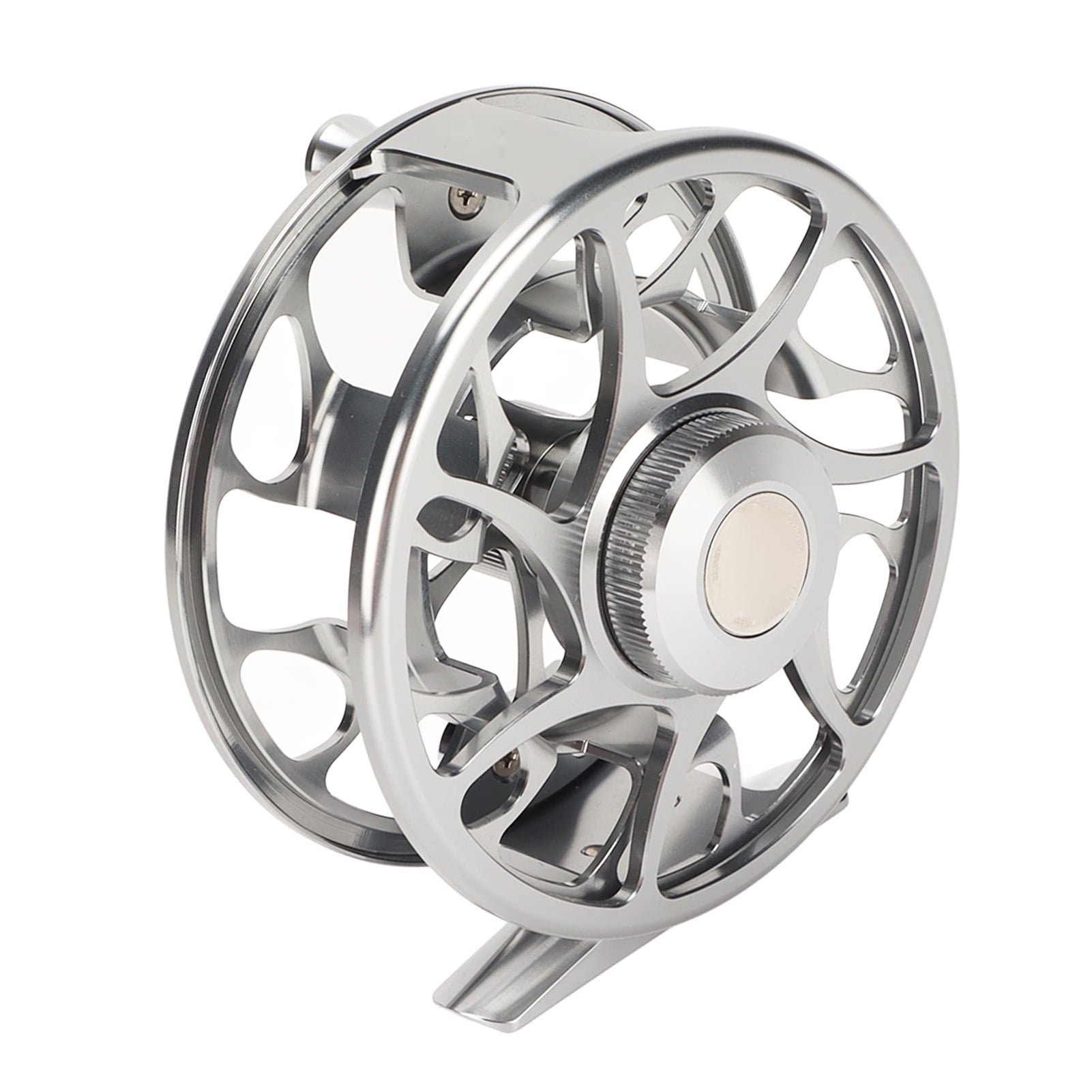 Premium 5/7 All Metal Fly Fishing Reel CNC Machined Aluminum Alloy 1:1 Speed Ratio Ambidextrous Freshwater Saltwater Reel with Protective Storage Bag 4.3 inches / 11 cm