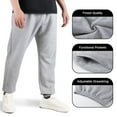 thumbnail image 4 of COOPLUS Mens Sweatpants with Pockets Mens Work Pants Athletic Trainning Cargo Pants for Men Size S M L XL XXL, 4 of 8