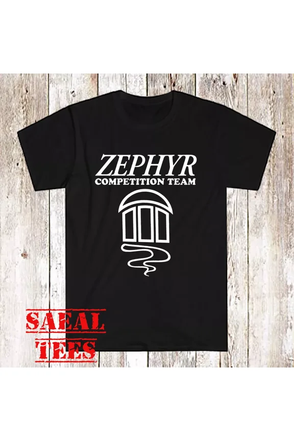 Zephyr Competition Team Men's Black T-Shirt Size S-5XL