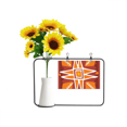 thumbnail image 1 of Orange Sun Mexico Totems Ancient Civilization Artificial Sunflower Vases Bottle Blessing Card, 1 of 3