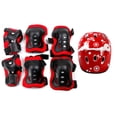 thumbnail image 4 of Juego de 7 piezas de casco protector para niños, patines, patinete de equilibrio y patinaje sobre ruedas, 4 of 5