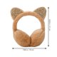 thumbnail image 2 of Orejeras con purpurina y lentejuelas, cómodas orejas de gato con forma de oreja, calentador de orejas, disfraz de gatito, diadema, tocado, 2 of 5