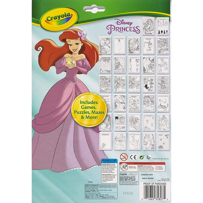 Crayola® Giant Coloring Book, Disney® Assorted Titles, 13 1/2 x 19 1/2,  Pad Of 20 Pages
