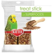 Kaytee Superfoods Avian Treat Stick - Flax 5.5 oz Pack of 4