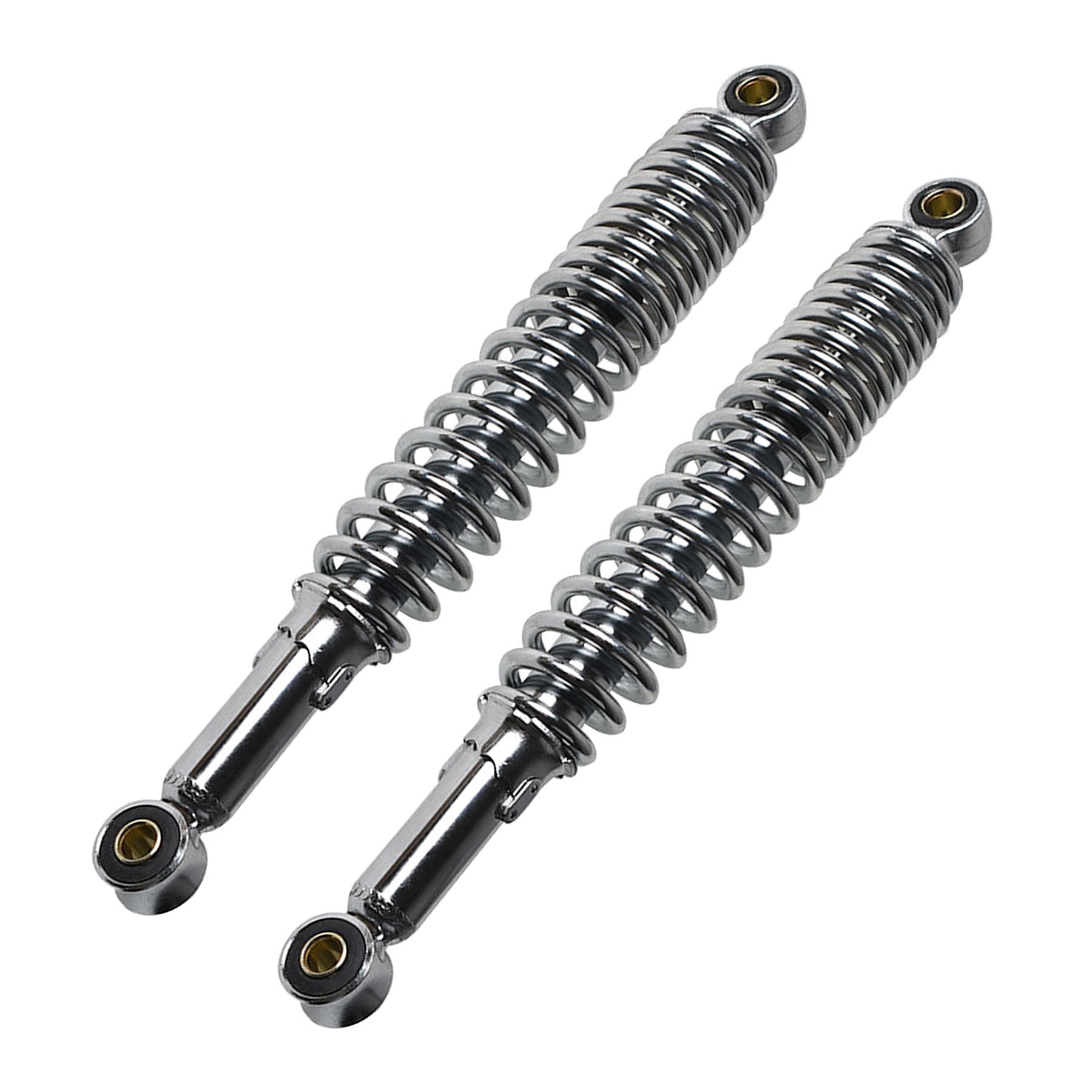 Eye To Eye 13 1/8 - Compatible with Honda S65 CL/CT70 XL75 CL/CT/CM/S90 CM91 CT110 Chrome Shocks 335mm 