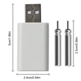 thumbnail image 4 of Flotador Pesca Nocturna Con Cargador USB Accesorios Portátiles (2 Agujeros), 4 of 4