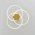 thumbnail image 5 of LED Pendant Lights Creative Adjustable Kitchen Light Fixtures with Remote for Dining Room Bedroom Corridor Lighting Gold, 5 of 43