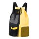 thumbnail image 2 of Mochila de malla mochila Bolsa de equipos deportivos aliviables transpirables organizador de nylon entrenando equipo mochila playa con bolsillo húmedo amarillo, 2 of 8