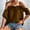 Yellow, variant on Cold Shoulder T Shirts For Women Hollow Out Short Sleeve Blouse Summer Suspenders Graphic Tee Loose Fit Tops Fall Clothes for 2022 Spring Winter