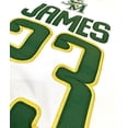 thumbnail image 4 of LeBron James Men's Headgear Classics St. Vincent St. Mary High School Jersey (XXX-Large, White/Green), 4 of 4