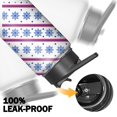 thumbnail image 5 of Christmas 18 oz Insulated Stainless Steel Water Bottle with Straw & Cleaning Brush , Leakproof, BPA-Free, 304 Stainless Steel, Wide Mouth, Travel Mug for Car, Gym, Office, 5 of 5