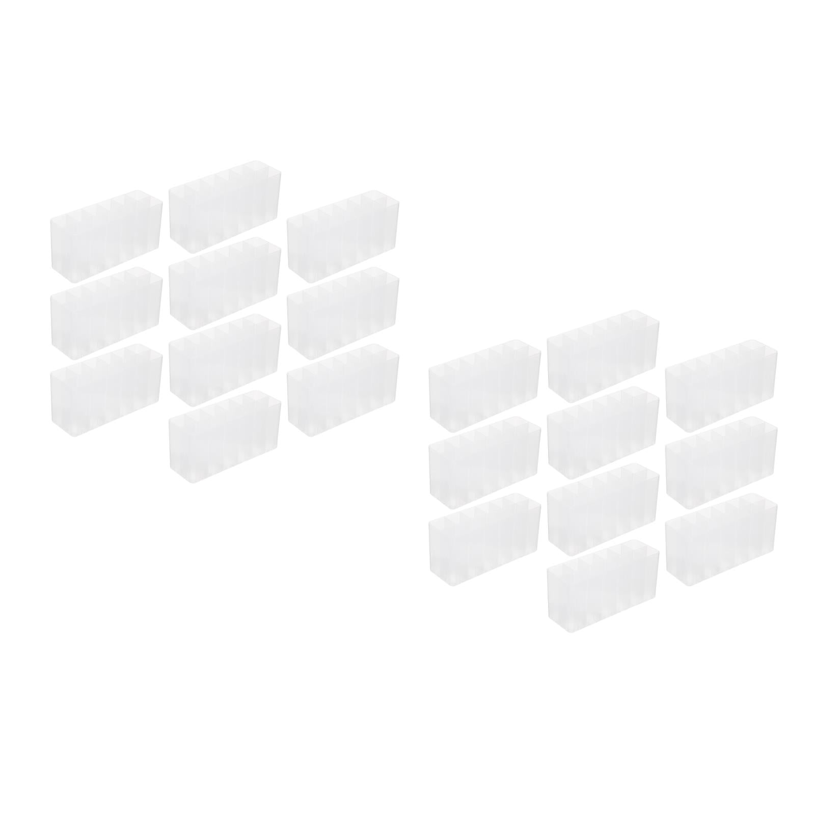HOMEMAXS 20 Pcs  Durable Mark Pen Holders Pens Storage Containers 12 Holes Pens Boxes