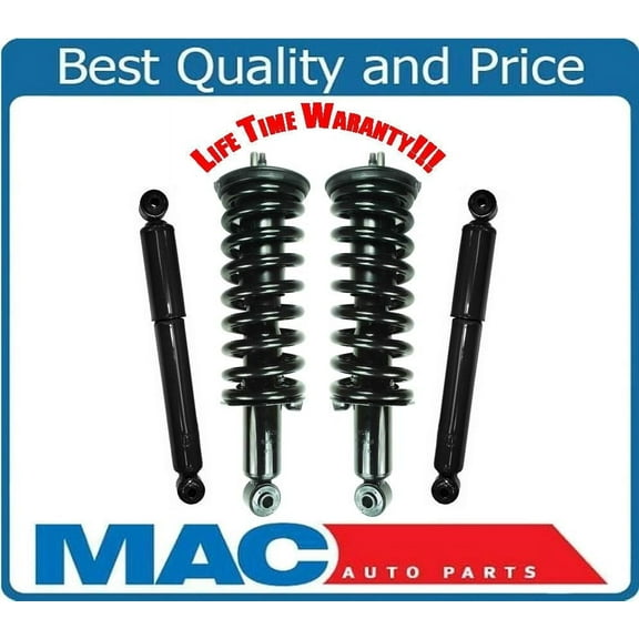 Front Complete Struts and Rear Shock for 05-12 Nissan Pathfinder 4.0L & 5.6L