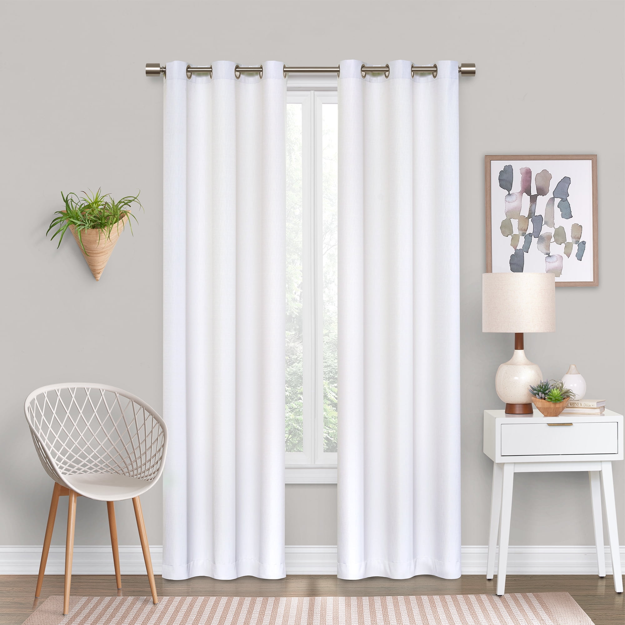 Eclipse Thermaback Blackout Window Curtain Panels 42 x 63 one panel 