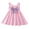 thumbnail image 5 of Gibobby Toddler Girl Dress Toddler Little Girl Ruffle Sleeve Dress Set Summer Twirl Dresses Outfits for Girls 12 18 24 Months 2T 3T 4T 5T(6-7 Years,Pink), 5 of 9