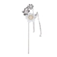 thumbnail image 4 of Vintage Hair Stick Chopstick Flower Horquilla Moño Pin Borla Colgante Decoración para Blanco Zulema Palillos para el cabello para las mujeres, 4 of 8