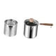 thumbnail image 4 of Freing Pot Freidora profunda Suministros de cocina Práctica Media de leche Multifunción con tapa Home Mini Saute Pan utensilios de cocina estilo a, 4 of 8