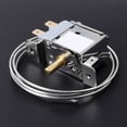 thumbnail image 3 of WPF22-L 2Pin Refrigerator Thermostat Household Metal Temperature Controller,1 * Refrigerator Thermostat,Silver & Gold, 3 of 6