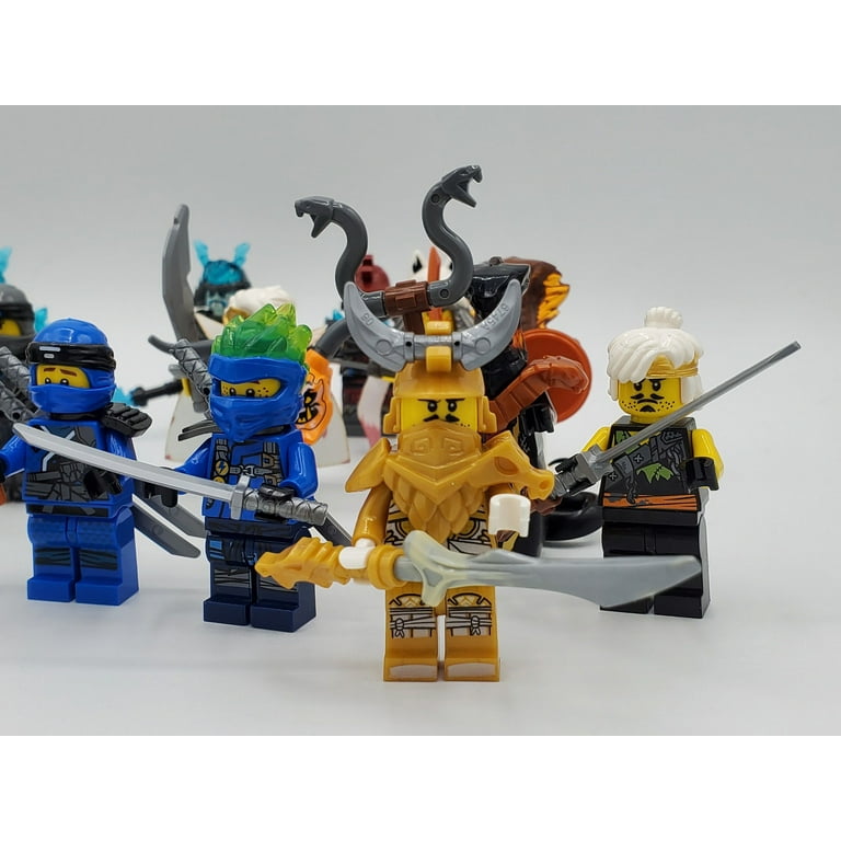 Ninja go Season 11 Blizzard Samurai Custom 24 Minifigures