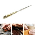 thumbnail image 7 of Leather Punch Hole Awl, Leathercraft DIY Tool, Tailors Punching , Repair Supplies Bronze, 7 of 7