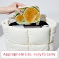 thumbnail image 6 of Melon Velvet Portable Jewelry Stand with Removable Compartment - Organizer Box, Necklace Holder, Jewelry Display - Gift, 6 of 7
